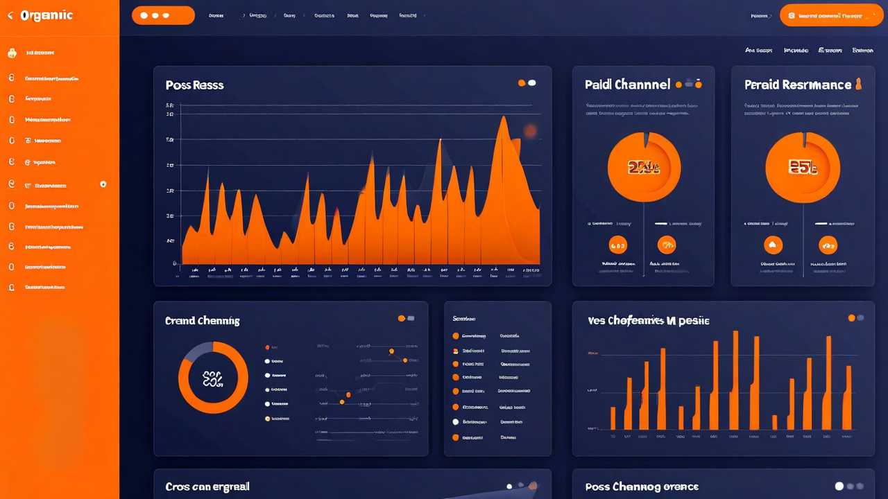 Cross-channel analytics dashboard